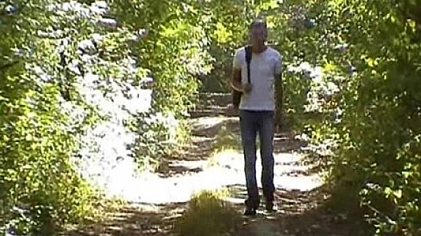 Hot-assed gay guys going for twosome in the field 