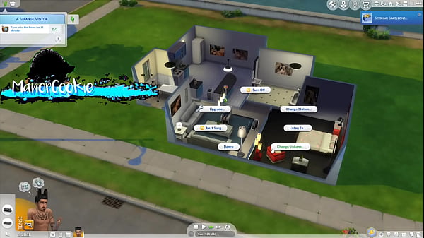 Sims 4 wicked mod playing around and having fun with one of my neighbors 