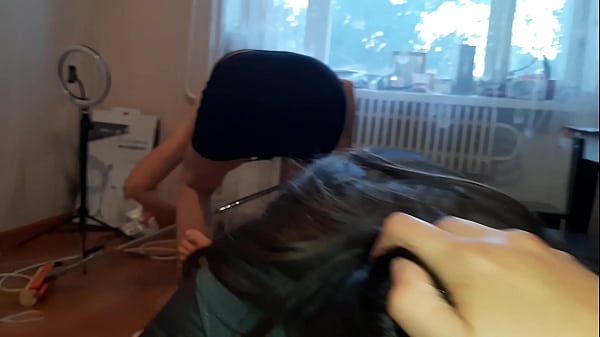 Play MP4 - My girlfriend made me cunnilingus while the cleaner was washing the floor - Lesbian Illusion Girls