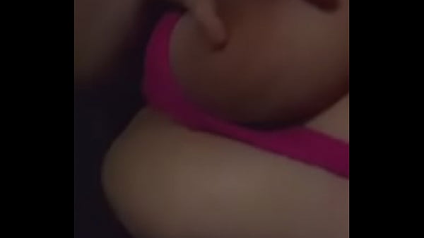 Playing with boobies