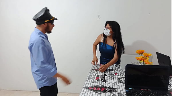 Computer Saleswoman Gets A Special Commission From Her Client. She Fucks Him At Work. First Standing Up, Then On The Floor. thumbnail