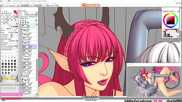 Lewd lair broadcast by luck night on picarto from august twenty seventh 2020 d