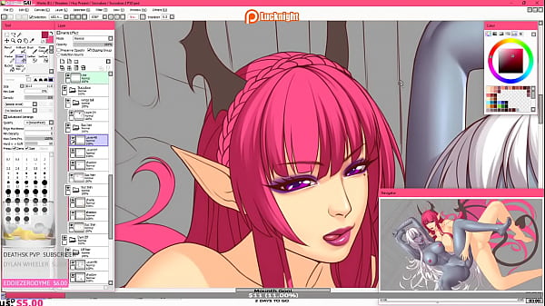 Lewd lair broadcast by luck night on picarto from august twenty seventh 2020 d 