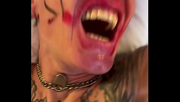 Human fuck doll latex doll vilja's ass only workout gag hole training & sloppy facial bath 