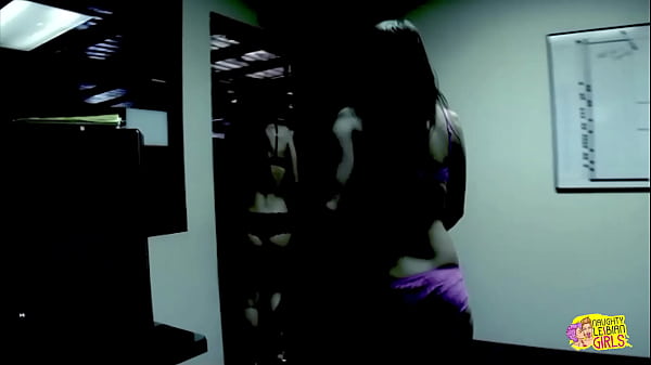 An beautiful brunette engages in sexual intercourse with a well groomed female genitalia using a dildo