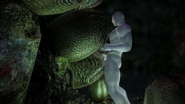 Young Massive Black Penis uncut bull, taming old bussy!