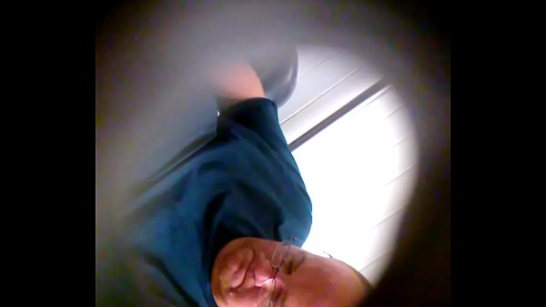 grandpa off gay in restroom jacking 