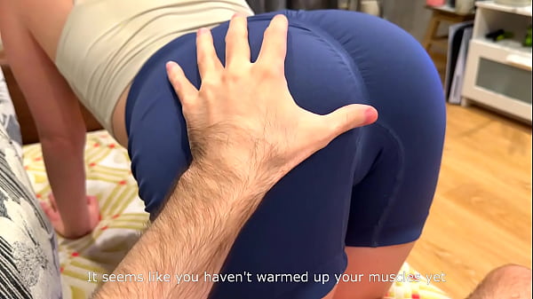 Stepsister s stretching ended_with cumon tits