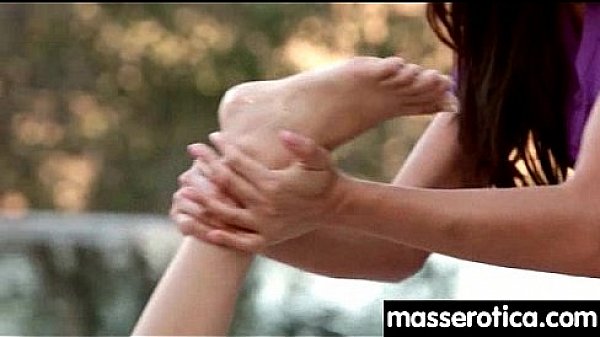 Gorgeous masseuse explores the body of a sexy lesbian beauty 23 