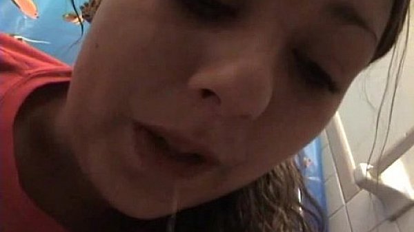 Sick Girl Puking Vomit Puke and Gagging 