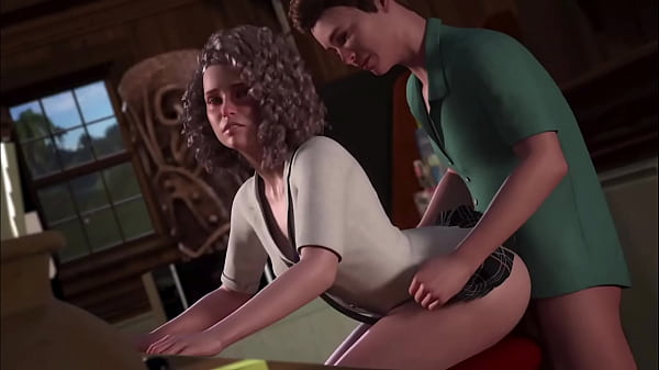 Fucking a whore in a bar cumshot and squirt