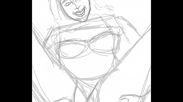 Work in progress timelapse painting