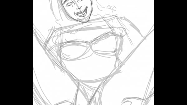 Work in progress timelapse painting 