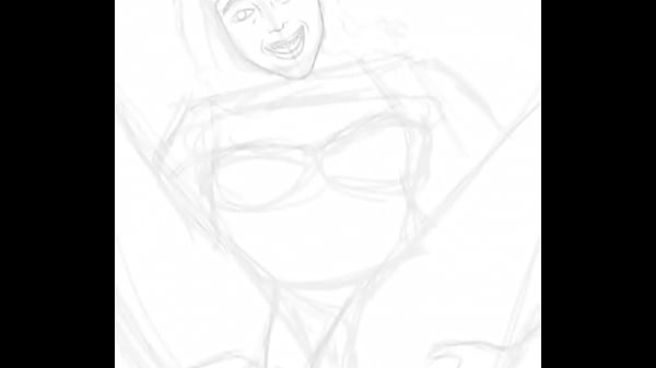 Work in progress timelapse painting 