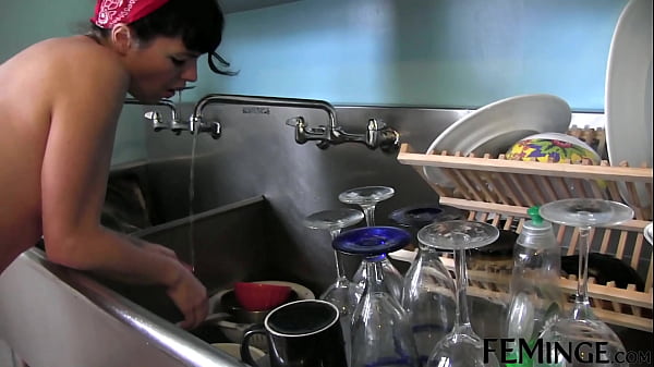 Feminge 4k lesbian pair enjoying the trolley ride 