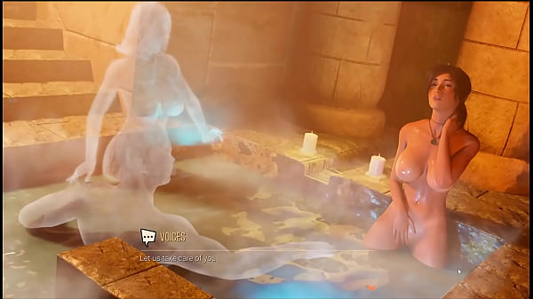 Croft Adventures [ Hentai Game Parody Pornplay ] Ep.2 Bisexual Threesome With Ghosts thumbnail