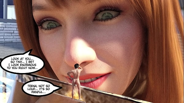 Giantess tall giantess comparsion tetas grandes