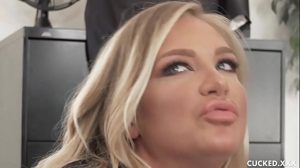 The only thing alison wants for lunch is tommy's hard cock and she does not care if her pathetic cucked husband catches her in action because it is time for him to watch and learn how a real man fucks