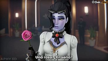 Nonton Widowmaker Receives Two Giant Cocks thumbnail