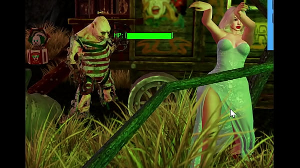 Elsa Mars Gods And Monsters Halloween special Second Life Machinima