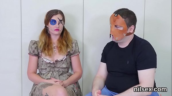 Horny chick is taken in butt hole assylum for uninhibited treatment 