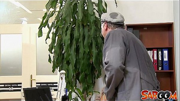 Busty Secretary gets fucked in the office 