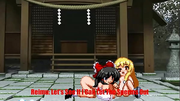 Marisa and Reimu having fun_Touhou Parody