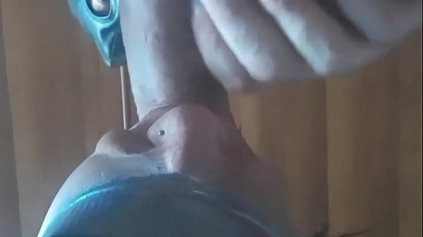 Preview - Second view of a milf Hooded in nylon, blindfolded with duct tape, facialized, and cummed in mouth 