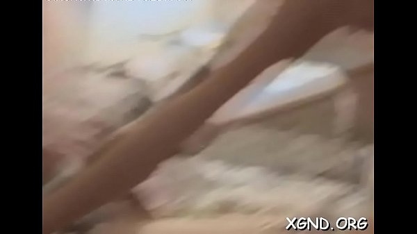 Mellow booty legal age teenager rides dick