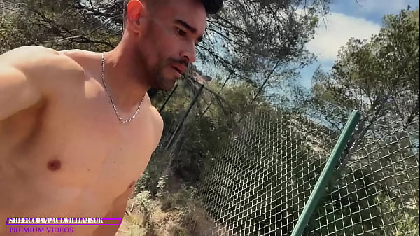 Kicking off naked season!. Public nudity next to street 