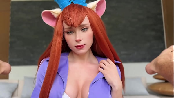 Gadget hackwrench from chip 'n dale deepthroats and hard fucks till cum in pussy 