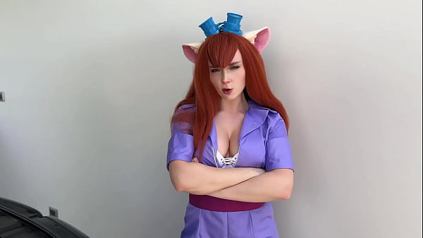 Gadget hackwrench from chip 'n dale deepthroats and hard fucks till cum in pussy 