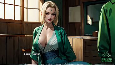 Hogakes Life, episodio 3 - Naruto e clones das sombras fudendo Tsunade, Jogo porn&ocirc_ de Naruto