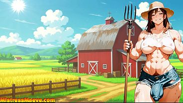 Muscular Futa roleplay Milking femdom 