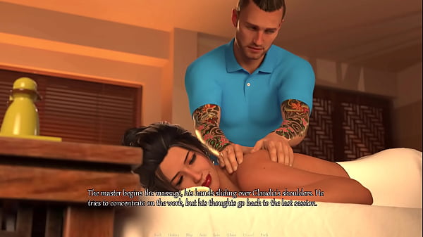 Lust massage room cuckold husband mark asking antony to massage his naked wife claudia in front of him 