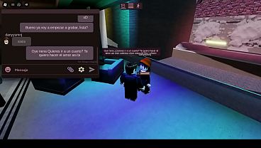 Le hago el amor muy duro a una chica en roblox
