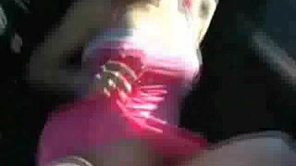 Hot pink girlfriend pov fucked in the car 