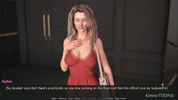 Play MP4 - AWAM - Horny wife went to fuck her husband at work in his office - Kimmytoons