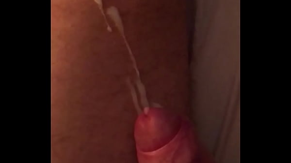 Cumshot while girlfriend is s.