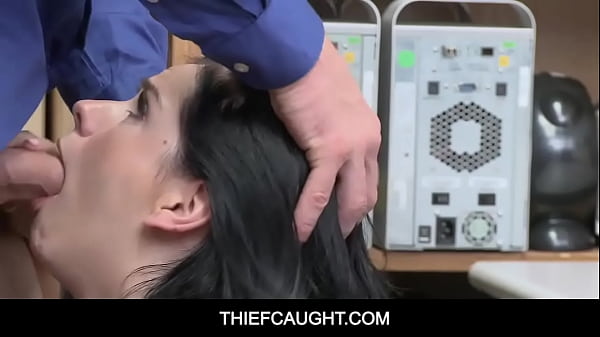 ThiefCaught Teen Taken To Security Room to Punished After Getting Caught Stealing Violet Rain