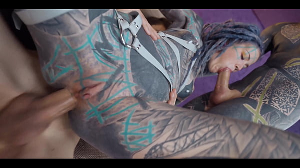 Nonton Heavily Tattooed Babe Takes Double Anal &mdash; Sloppy Blowjob, Atm, And Huge Gaping Holes thumbnail