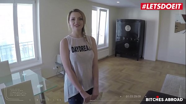 Busty Blonde Rides A Big Cock On Her Trip To Prague - LETSDOEIT.COM 