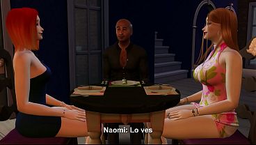 Las nietas extra&ntilde;aron al abuelo 