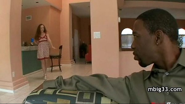 Cougar fucks a huge black monster cock