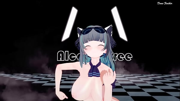 Mmd r18 a ining spirit cat shiba gun cat cheshire cat version 