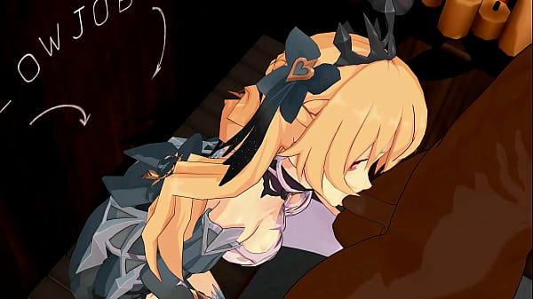 Play MP4 - Fischl Blow Job Hentai Genshin Impact MMD 3D Clear Blue Clothes &lpar;CLIP&rpar;