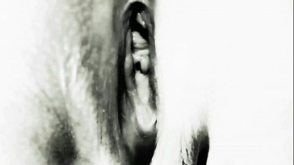 Black and white anal dildo 