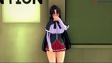 Xenovia Quarta gets caught sucking dick | HS DXD NTR Madness 13 | Full Movie on Sheer & PTRN: Fantasyking3 