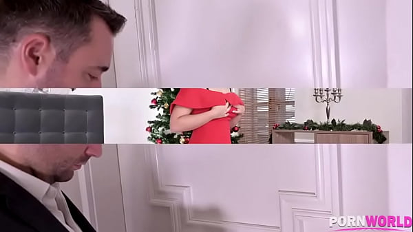 Super hot Latina Ginebra Bellucci'_s hairy pussy &amp_ ass fucked on Christmas GP1119