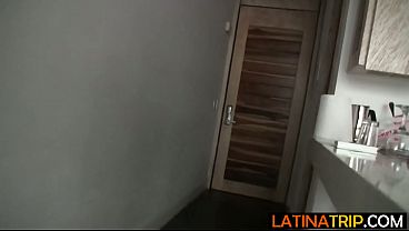 Latin Babe Grabbed Big Cock And Sucked It Before Hardcore Pussy Fucking thumbnail